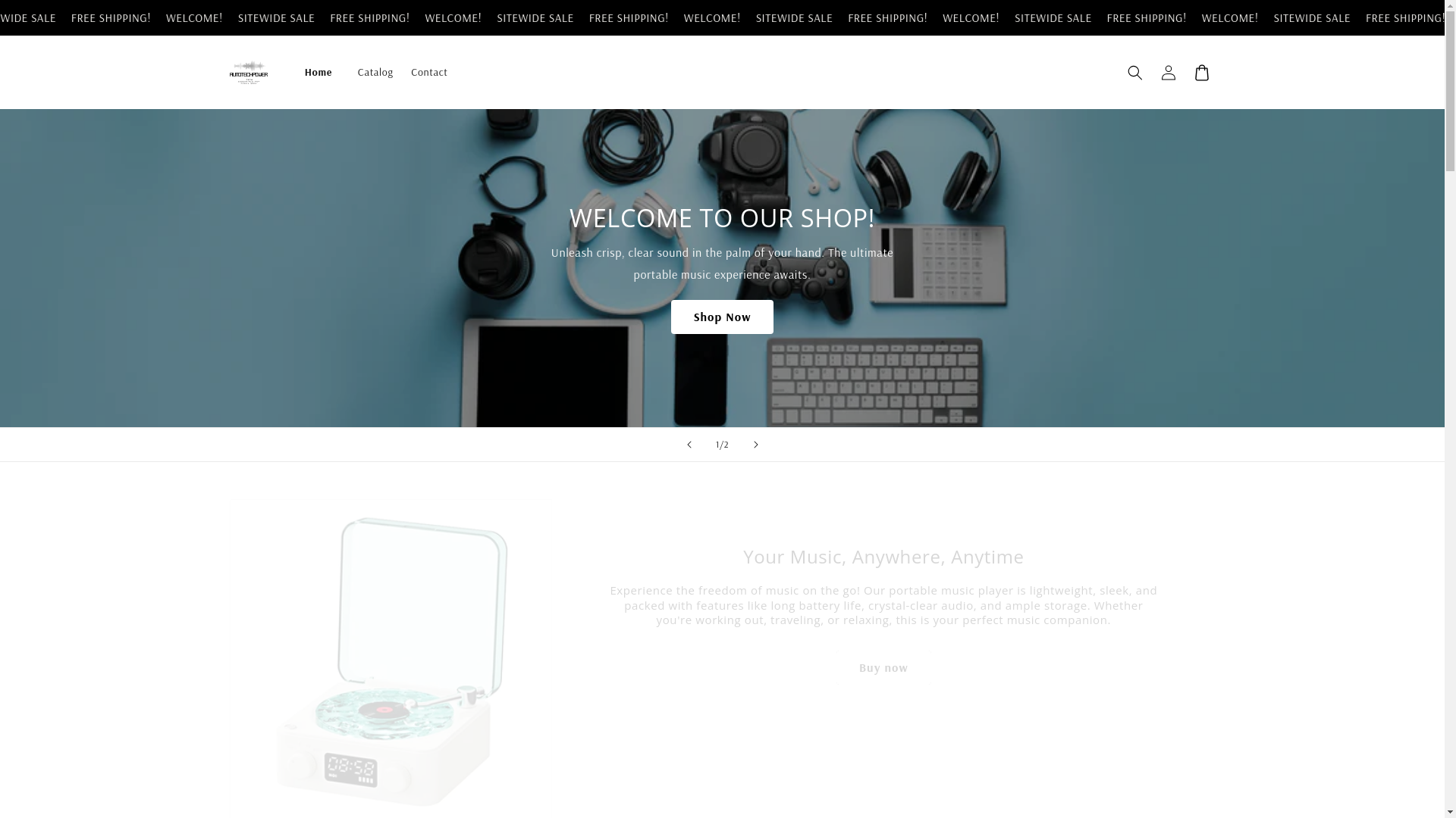 website screenshot of https://autotechpower.store/