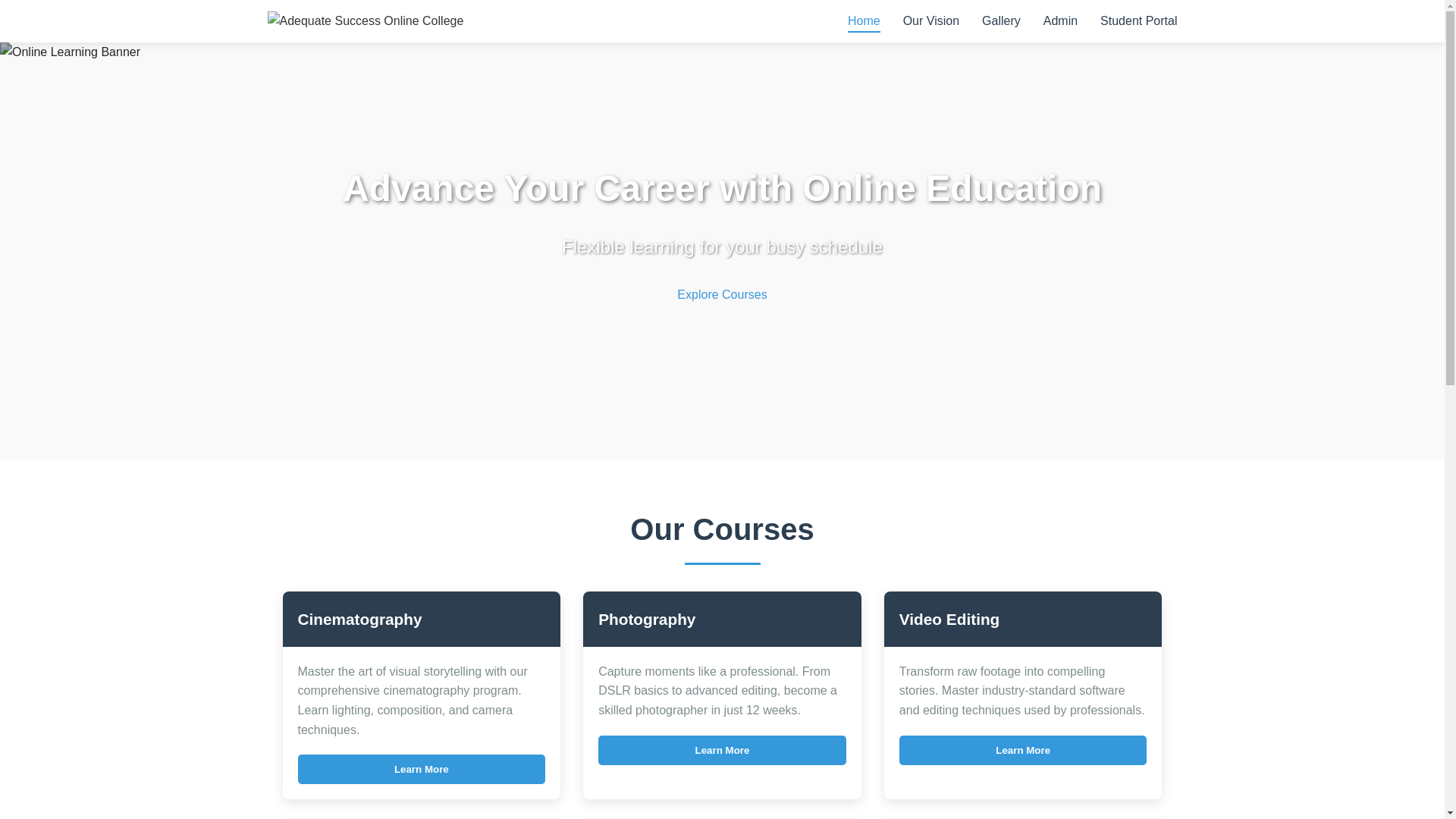 website screenshot of https://adequate-f58.pages.dev/