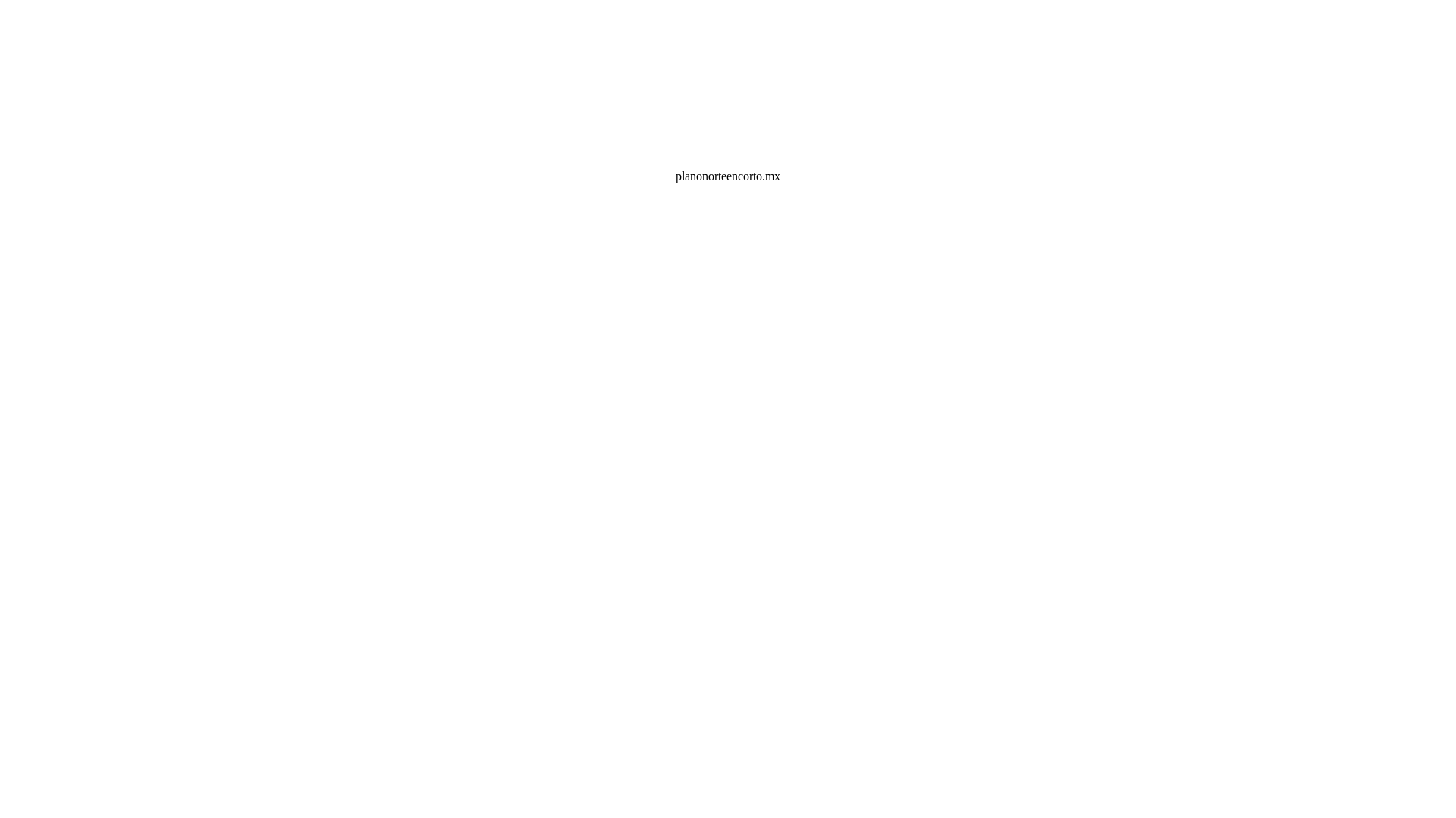 website screenshot of https://planonorteencorto.mx/