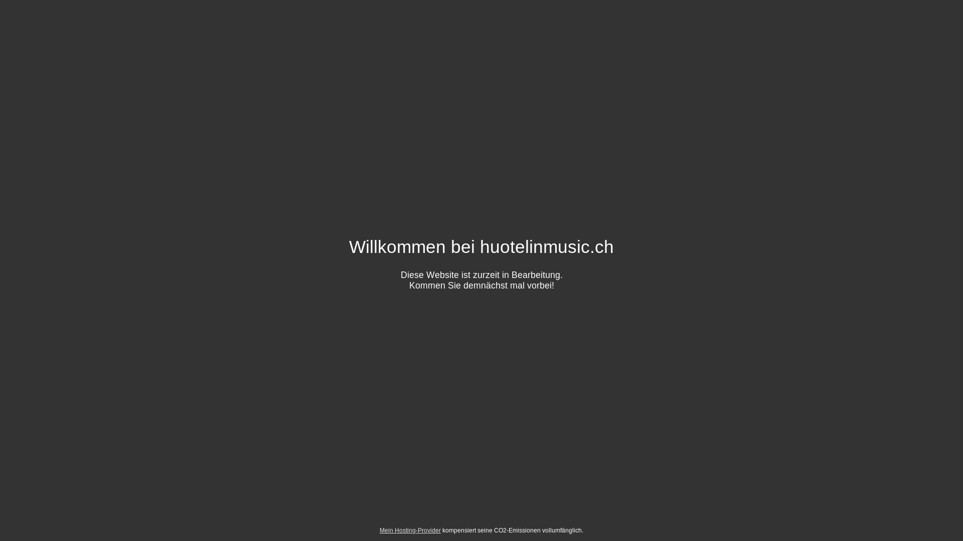 website screenshot of https://huotelinmusic.ch/