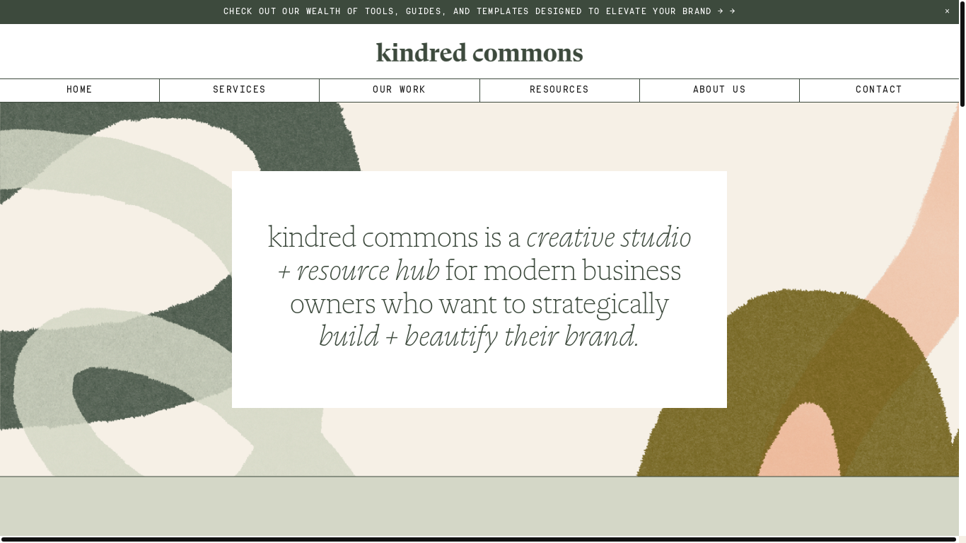 website screenshot of https://bramblemill.com/