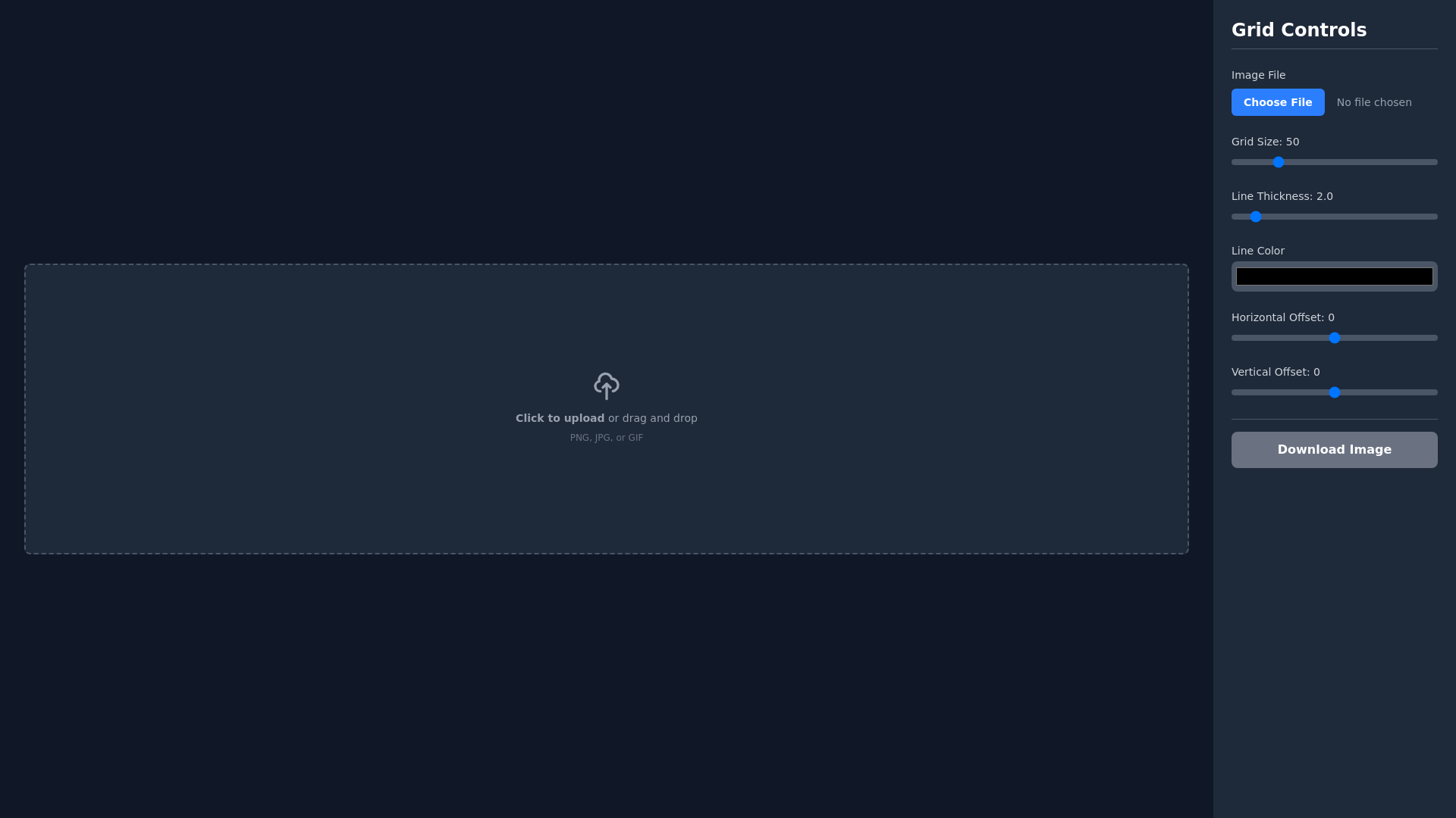 website screenshot of https://image-grid-overlay.pages.dev/