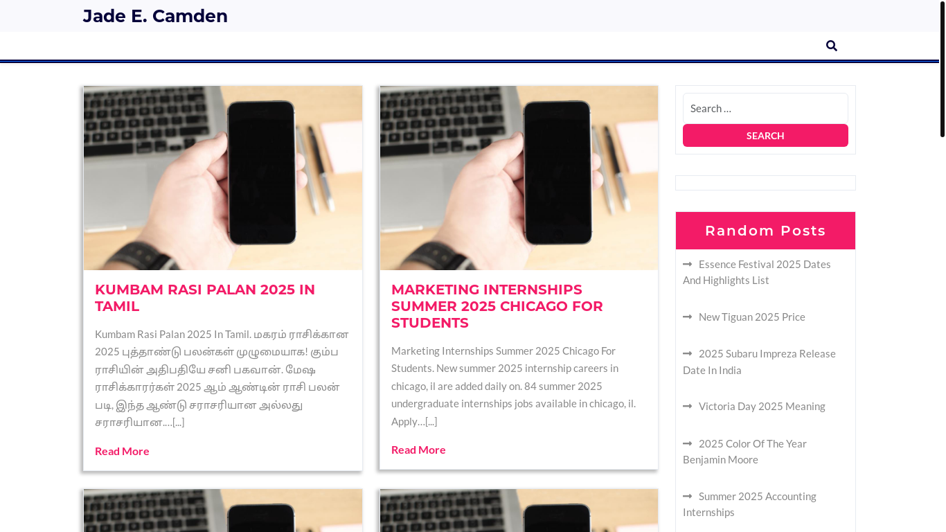 website screenshot of https://jadecamdene.pages.dev/