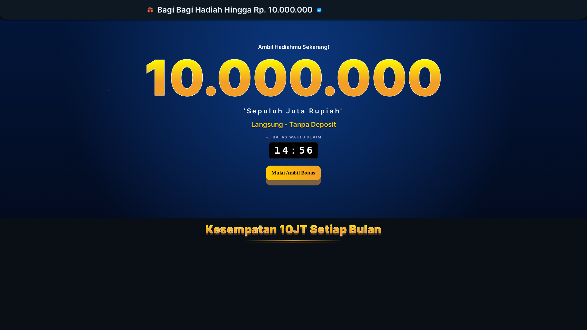 website screenshot of https://bonus-elitekilat.pages.dev/