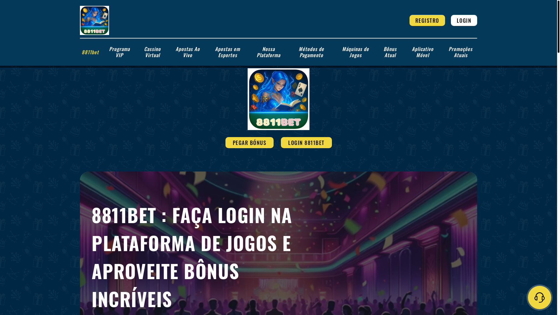 website screenshot of https://8811betk.com/