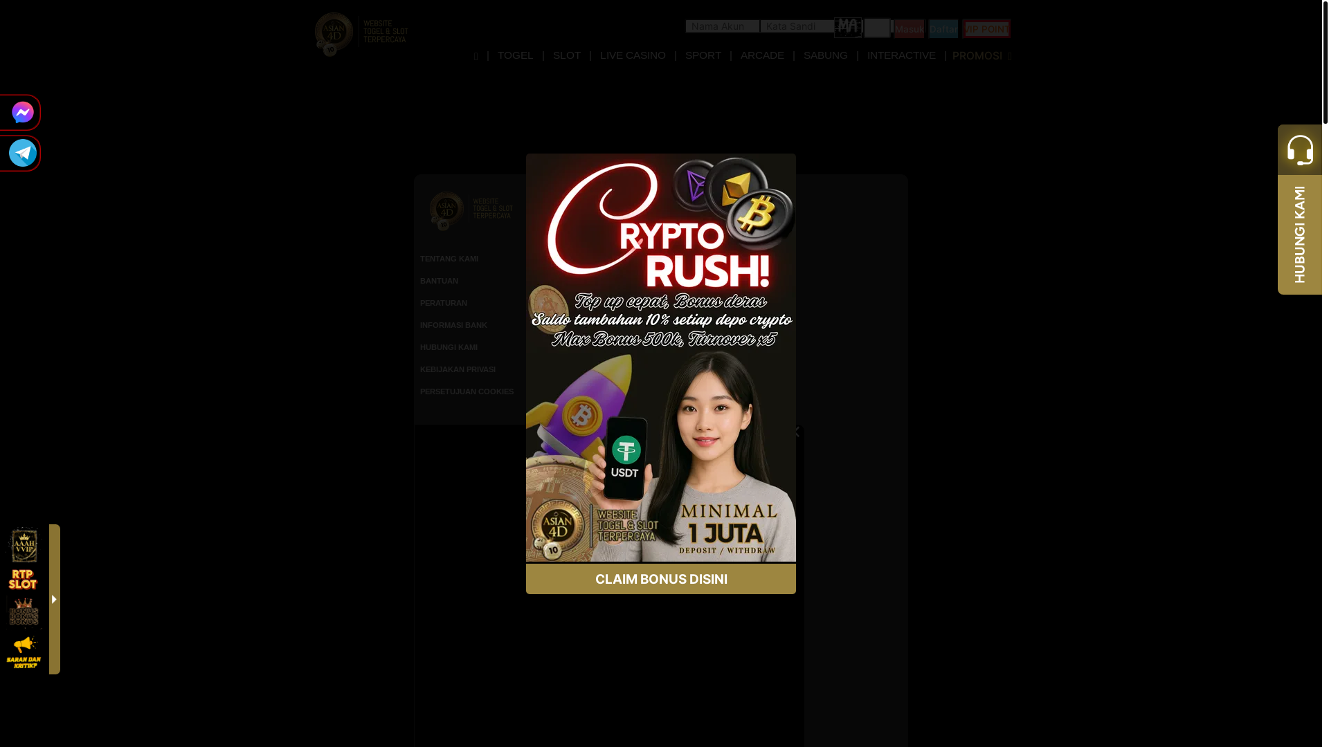 website screenshot of https://asian4dalternatif.com/