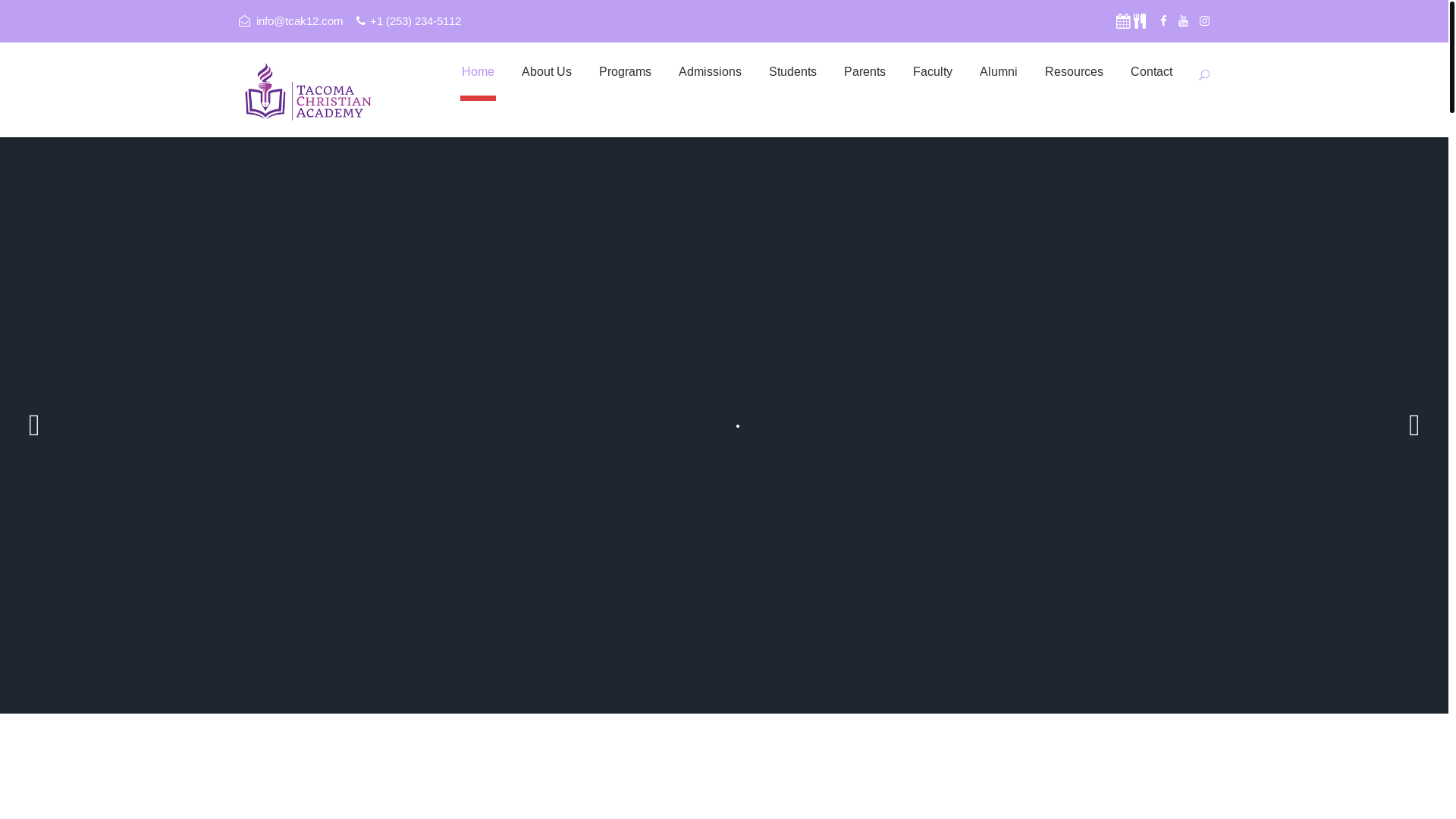 website screenshot of https://tcak12.org/
