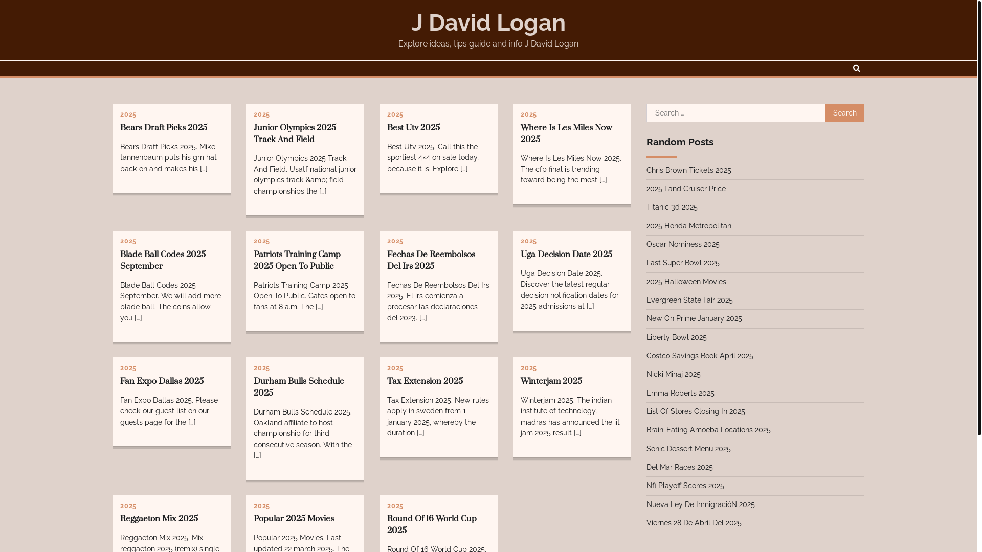 website screenshot of https://jdavidlogan.pages.dev/