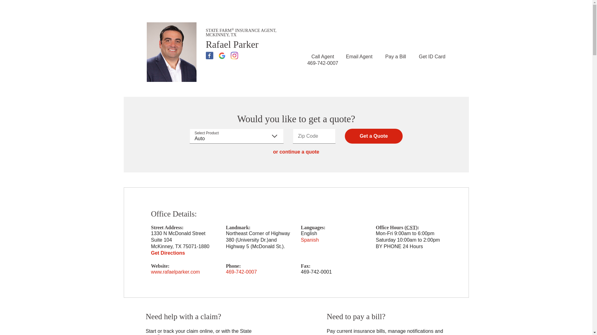 website screenshot of https://quoteinsurance-texas.com/