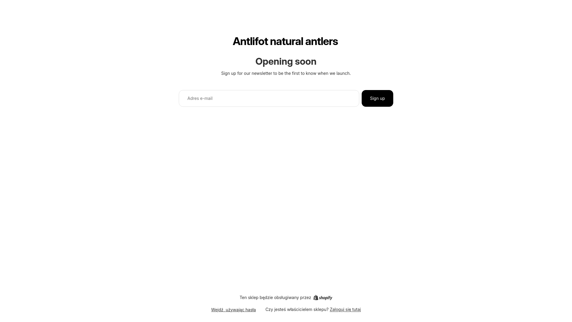 website screenshot of https://antlifot.com/