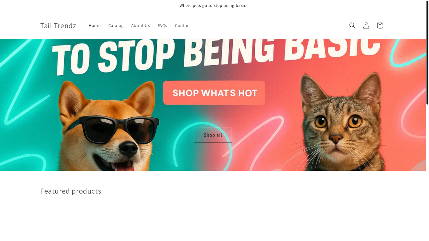 website screenshot of https://sadieandcompany.net/
