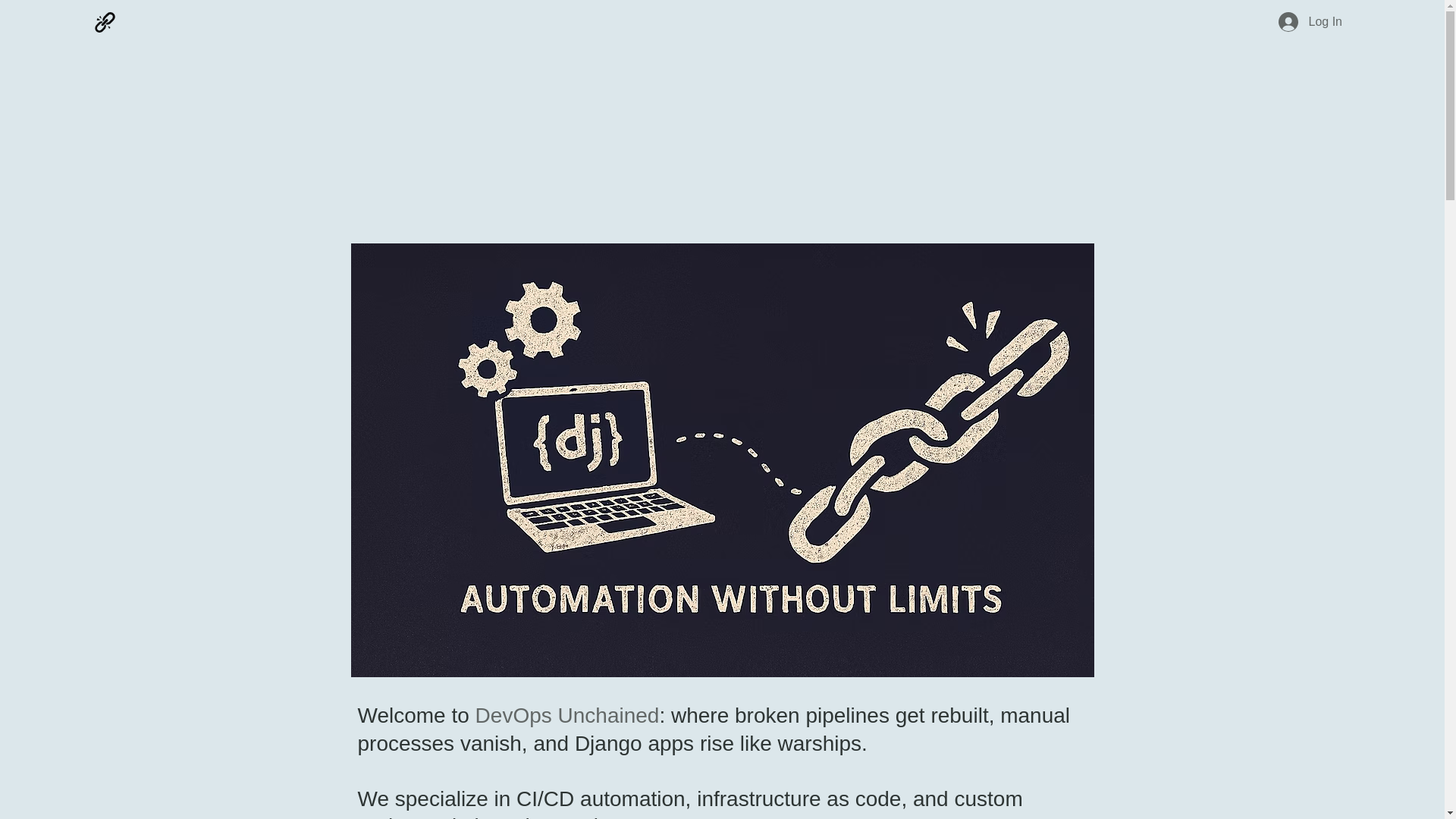 website screenshot of https://devopsunchained.com/