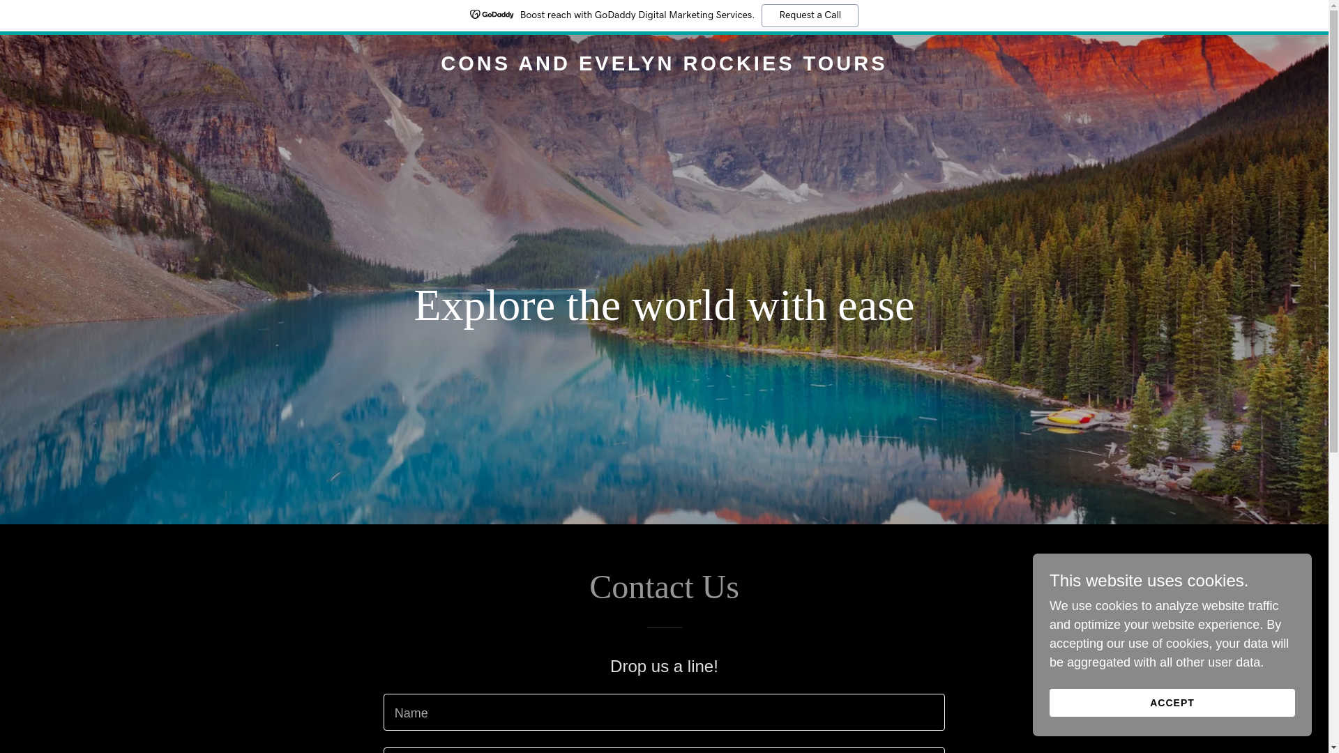 website screenshot of https://consevelyn.ca/