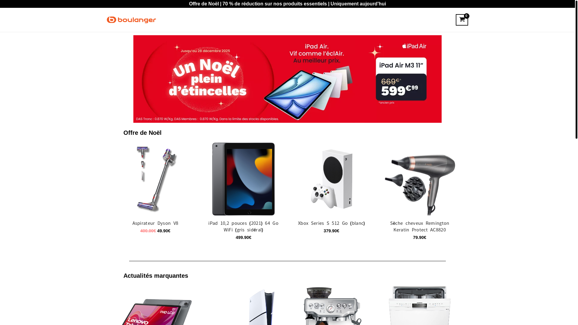 website screenshot of https://boulangre-france.com/