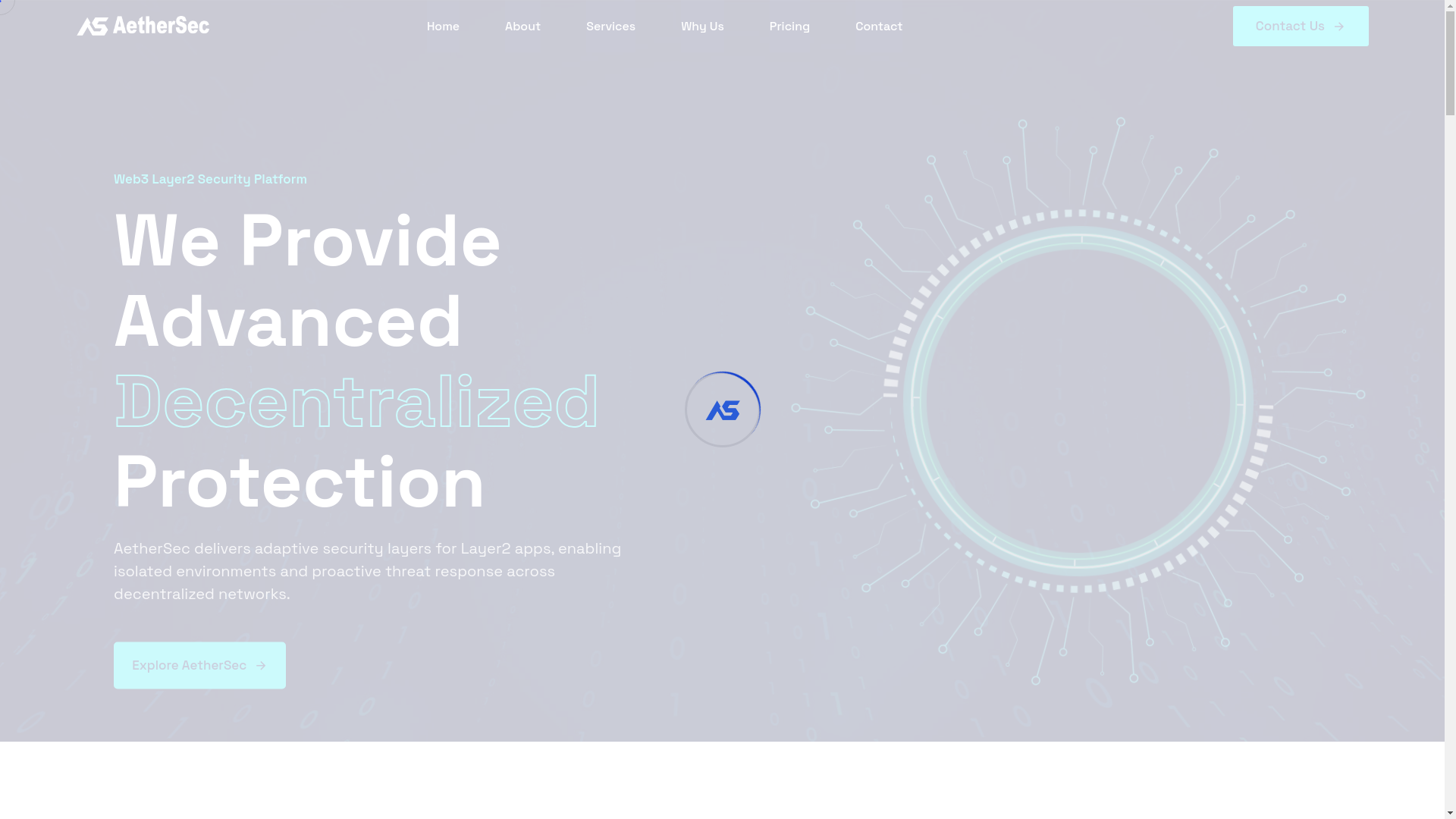 website screenshot of https://blockorai.org/