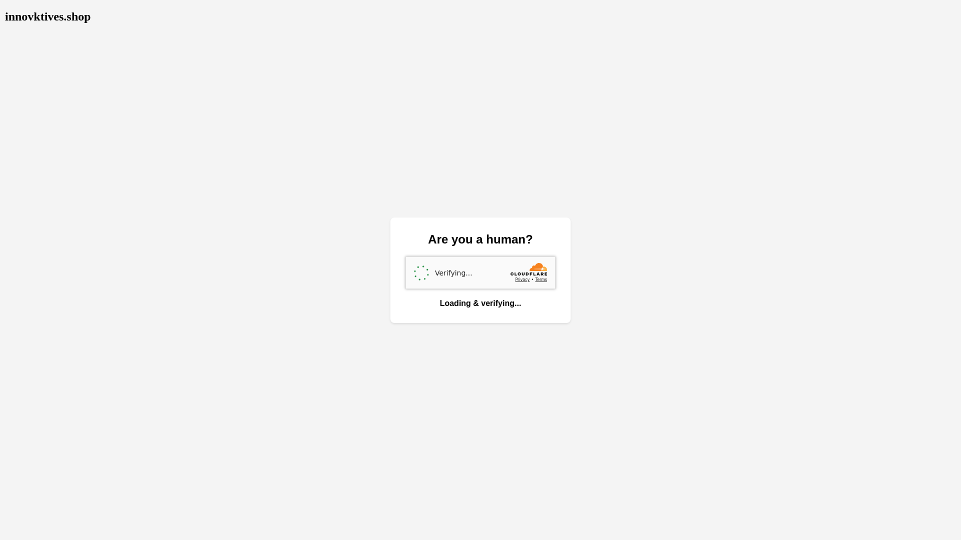 website screenshot of https://innovktives.shop/