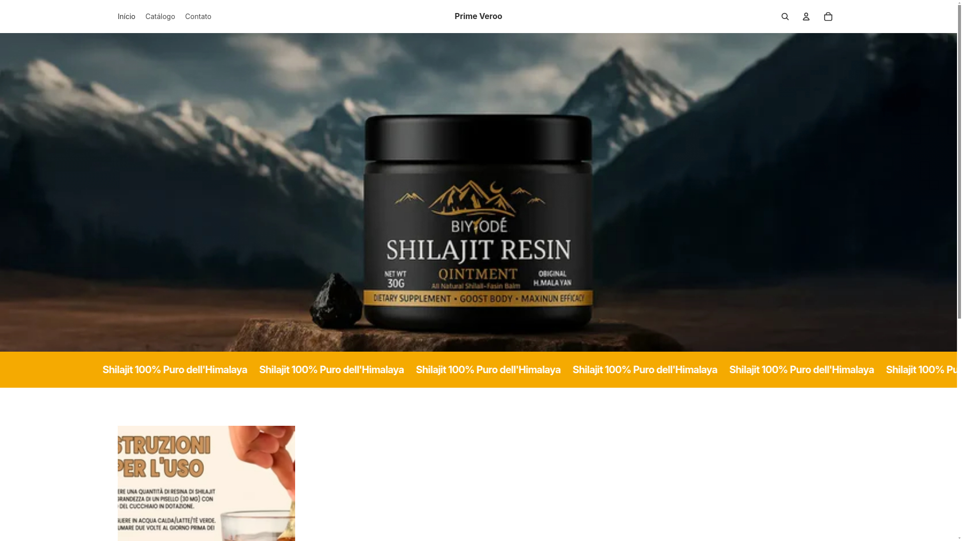 website screenshot of https://primeveroo.com/