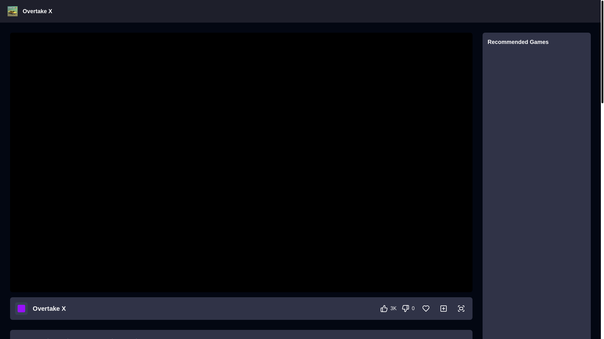 website screenshot of https://overtakex.org/