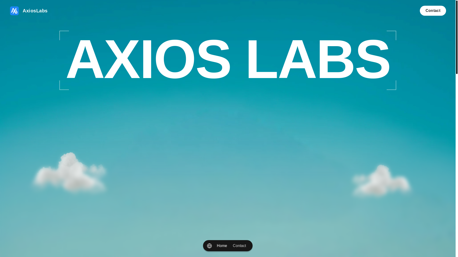website screenshot of https://axioslabs.io/