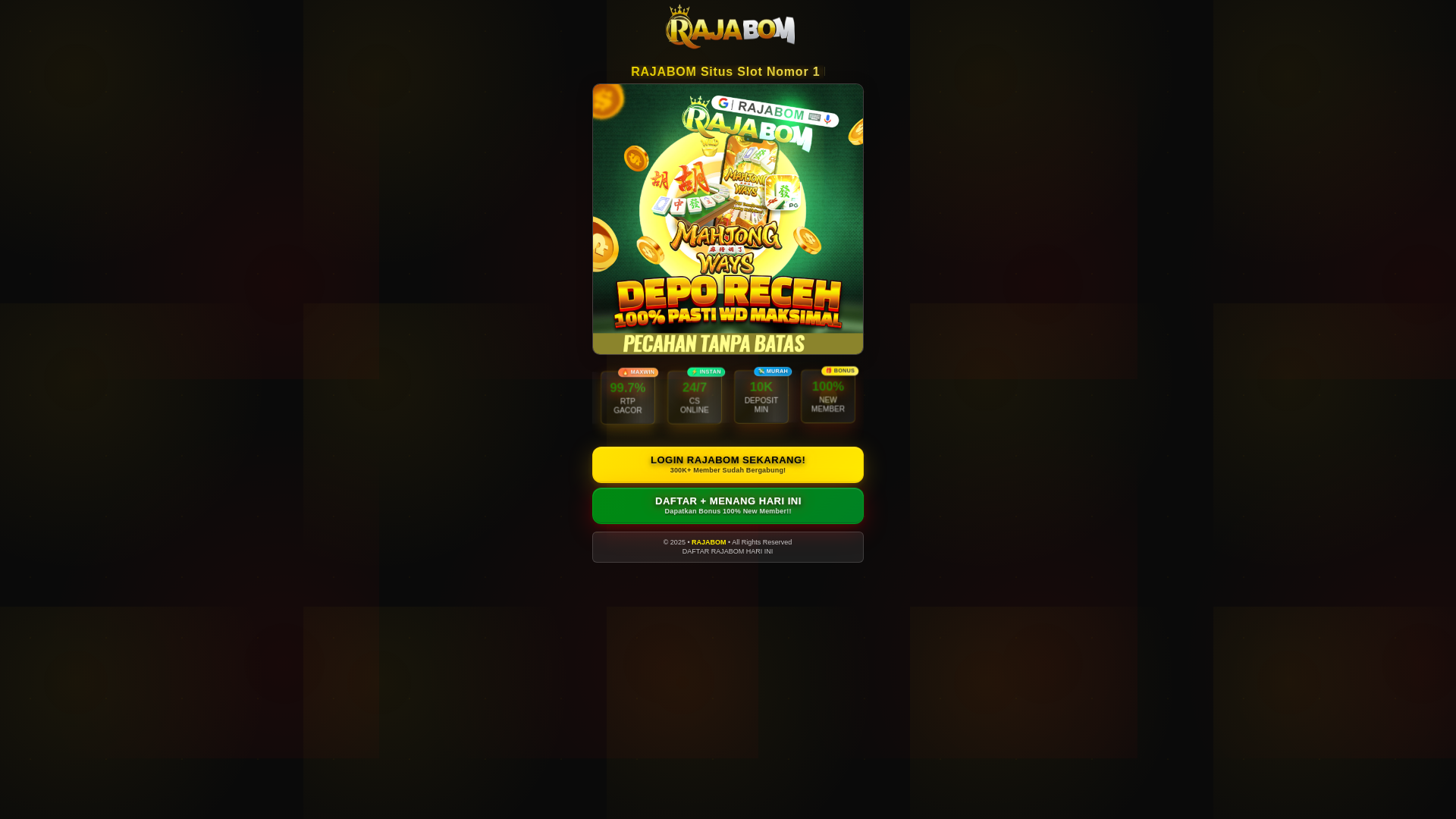 website screenshot of https://raja-maxwin-cfi.pages.dev/