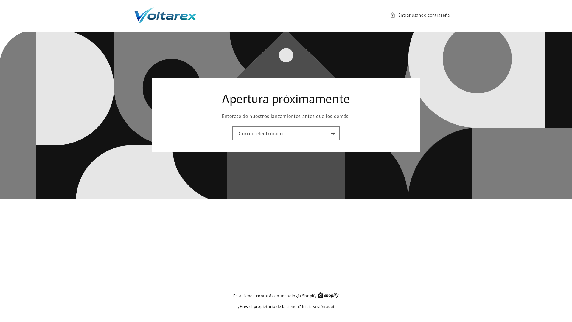 website screenshot of https://voltarex.store/
