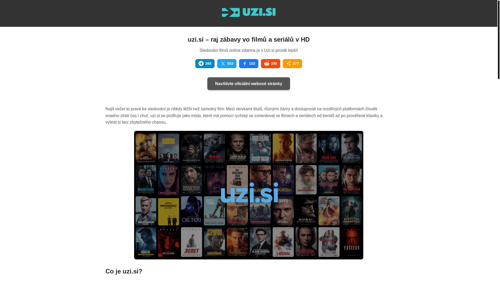 website screenshot of https://uzisi.fit/