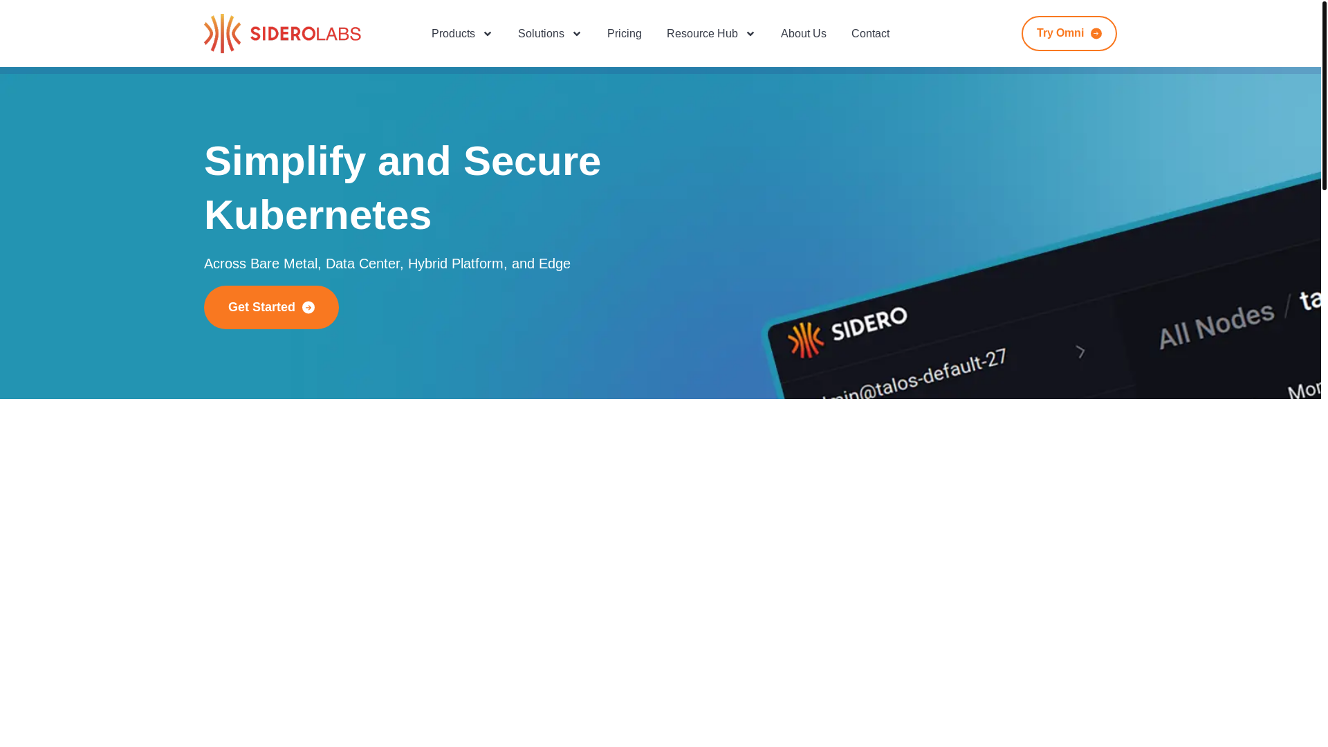 website screenshot of https://siderolabssystem.com/