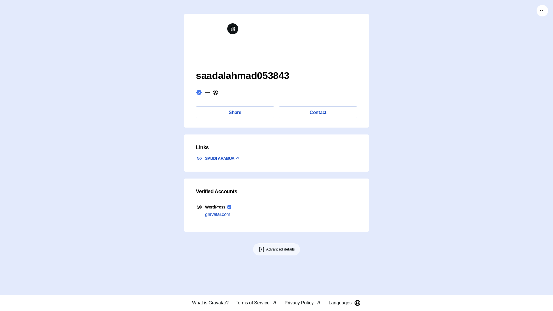 website screenshot of https://saadalahmad053843.link/