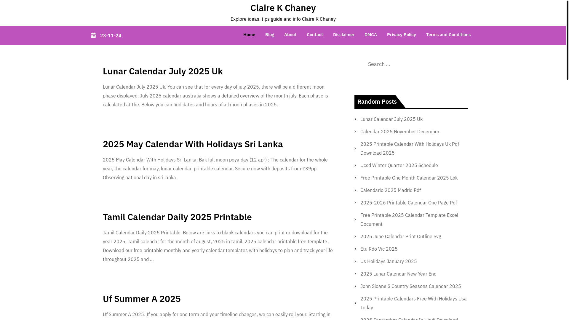 website screenshot of https://clairekchaneyl.pages.dev/