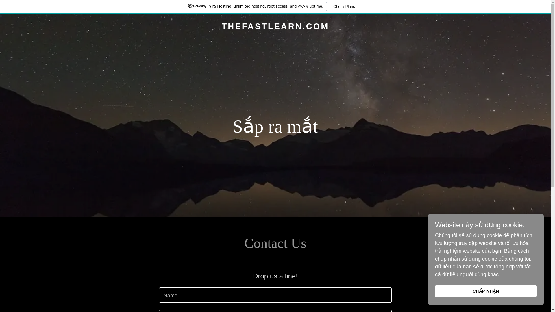 website screenshot of https://thefastlearn.com/