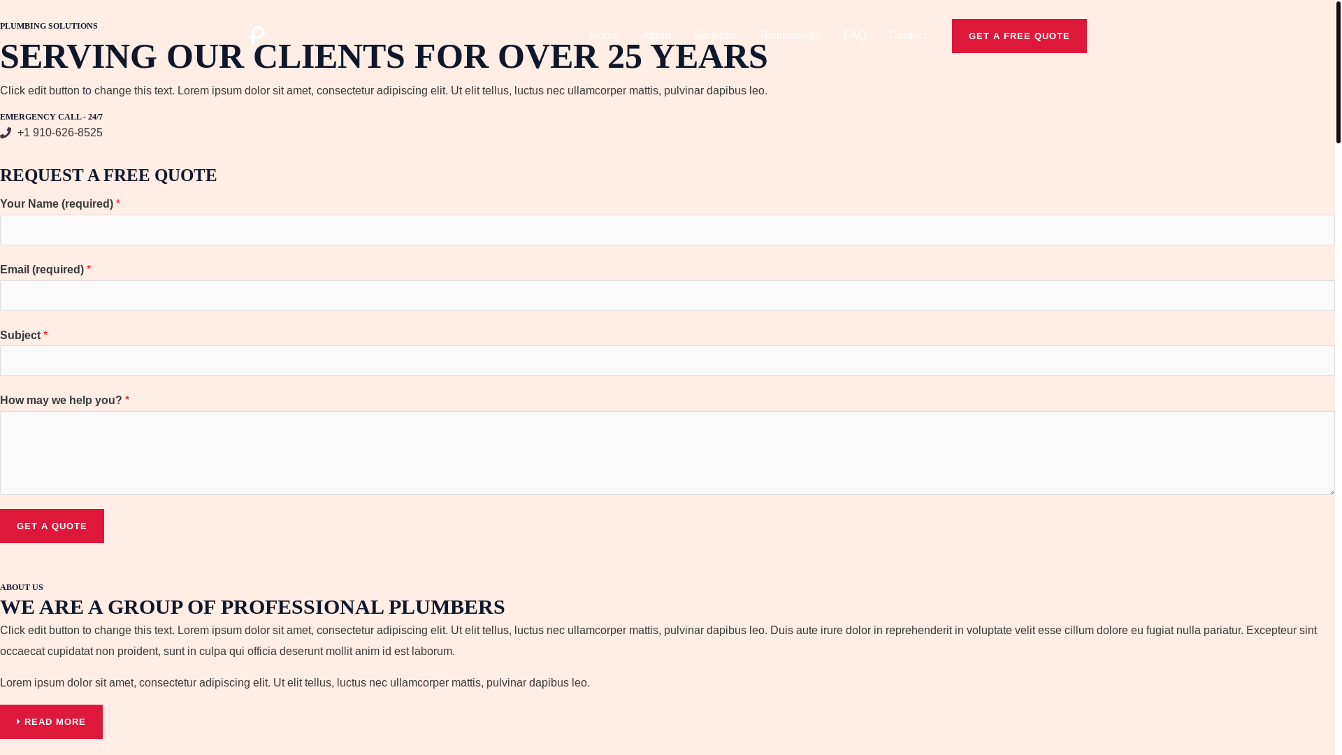 website screenshot of https://farooqkhansons.com.pk/