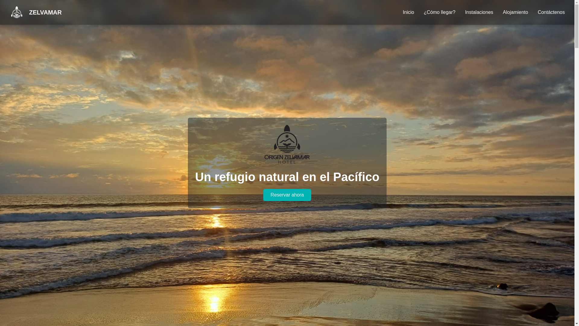 website screenshot of https://zelvamar.com/