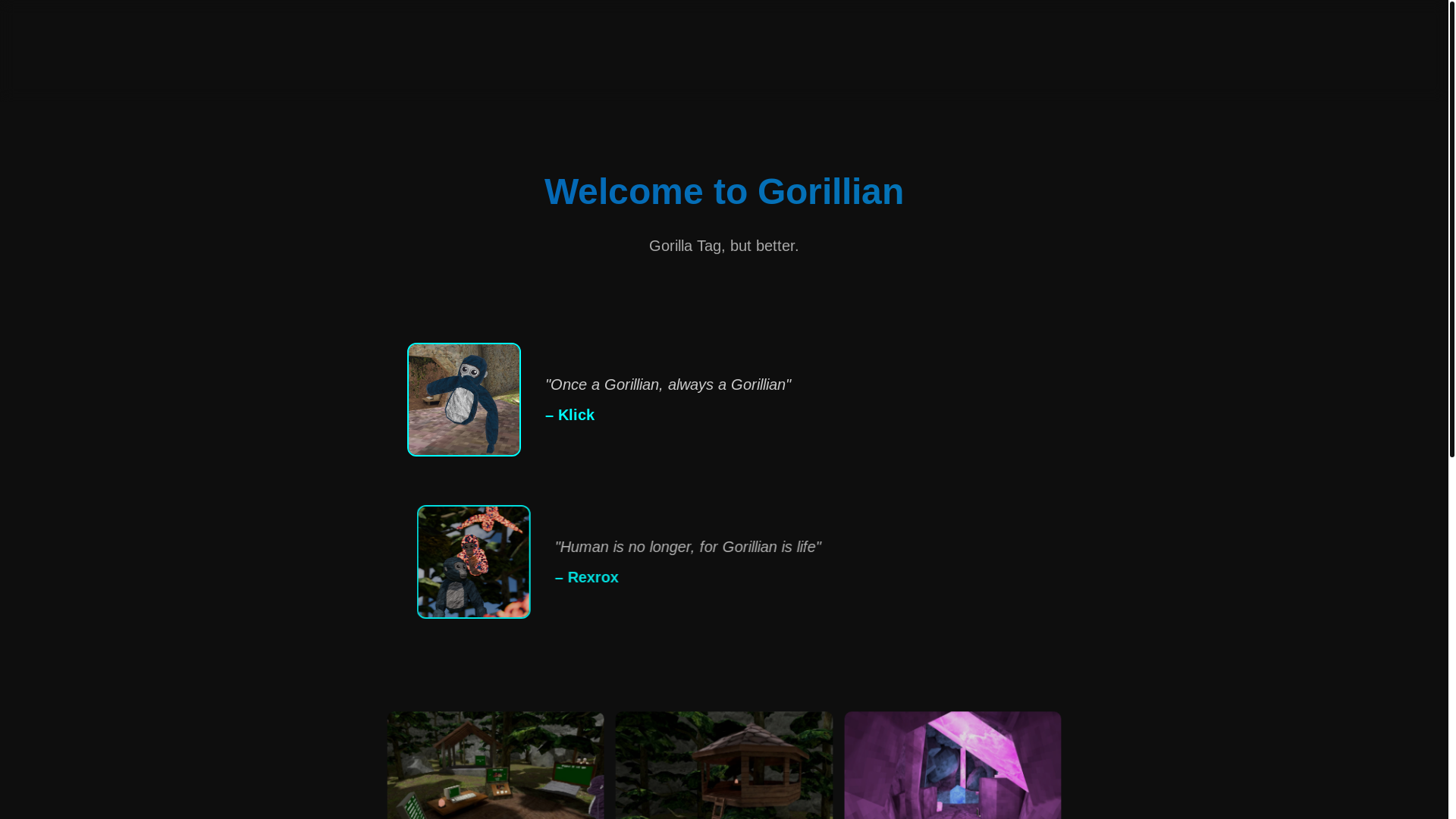 website screenshot of https://gorillian.pages.dev/