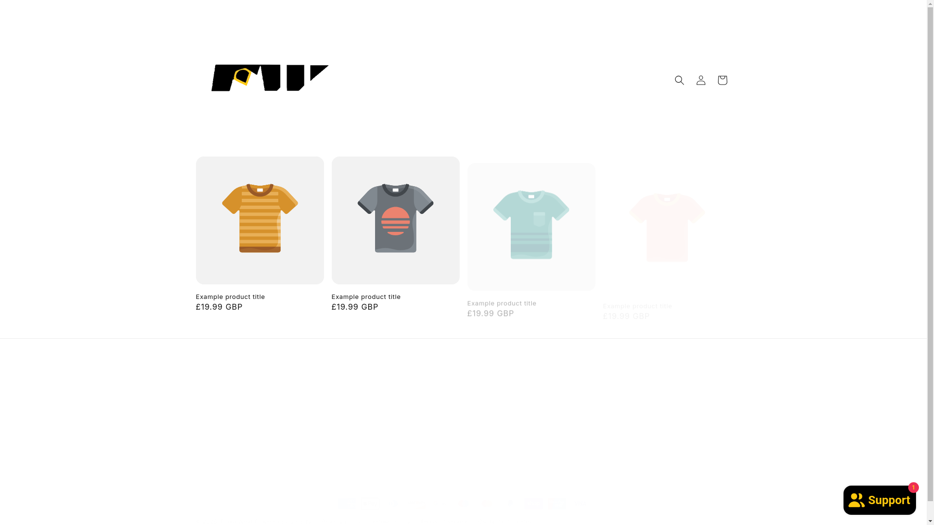 website screenshot of https://foundwhat.shop/