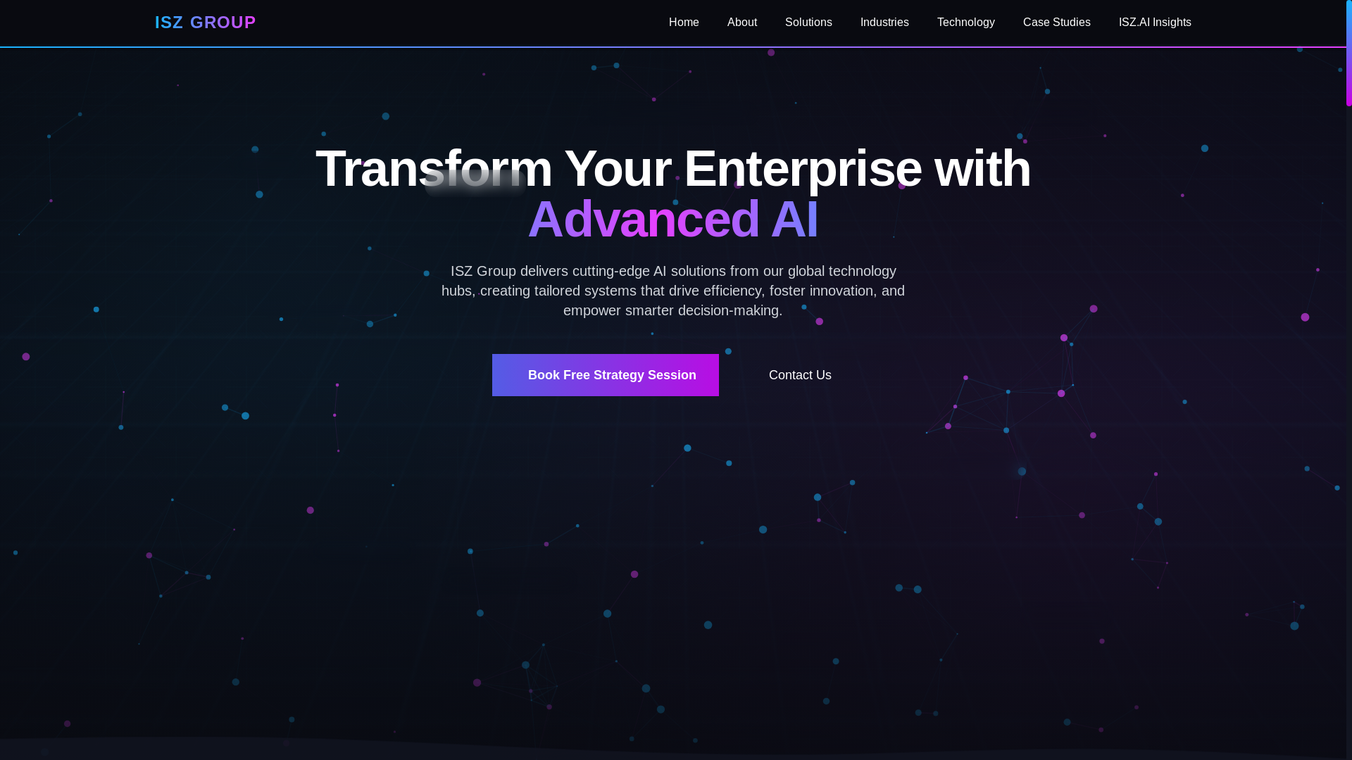 website screenshot of https://iszgroup-com.pages.dev/