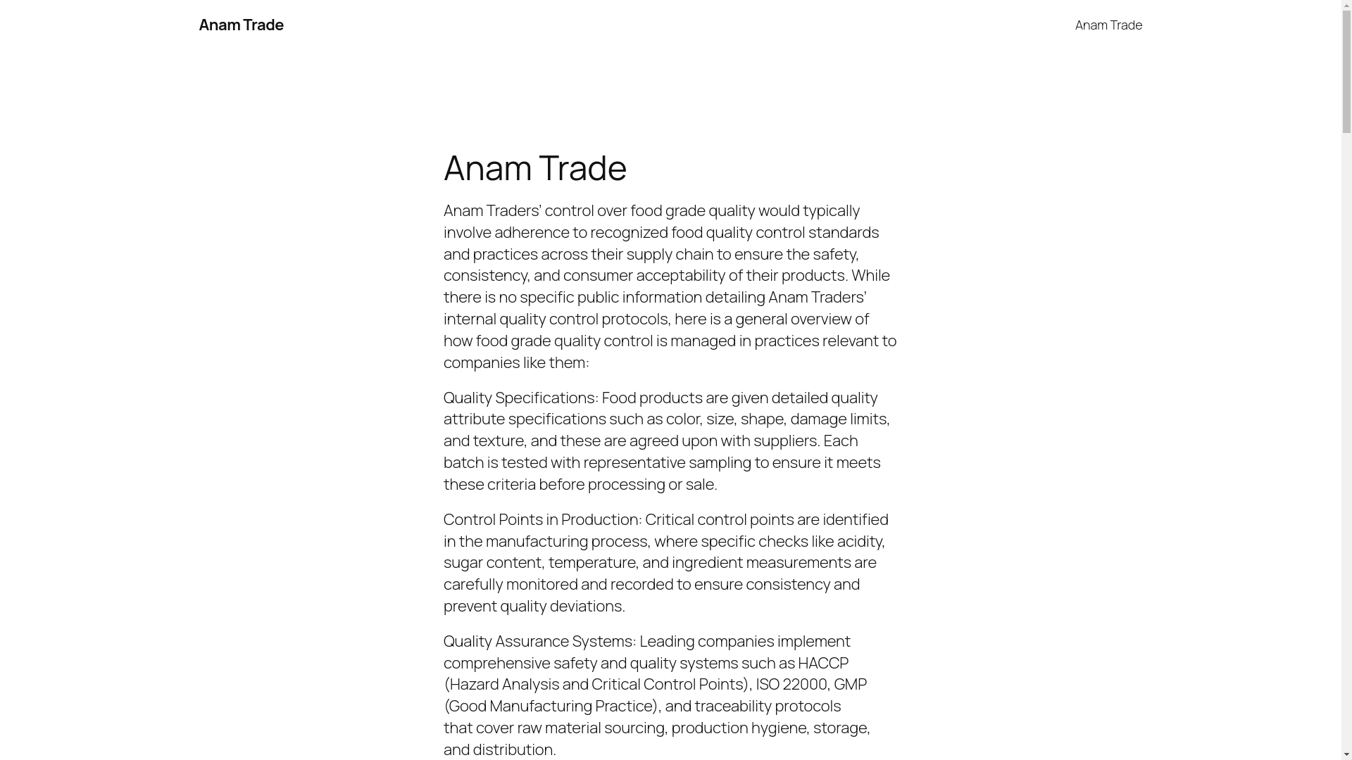 website screenshot of https://anamtrade.com/