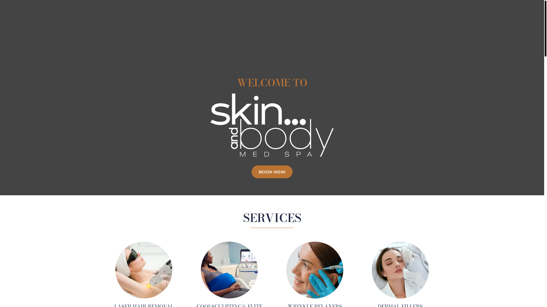 website screenshot of https://skinandbodymed.com/