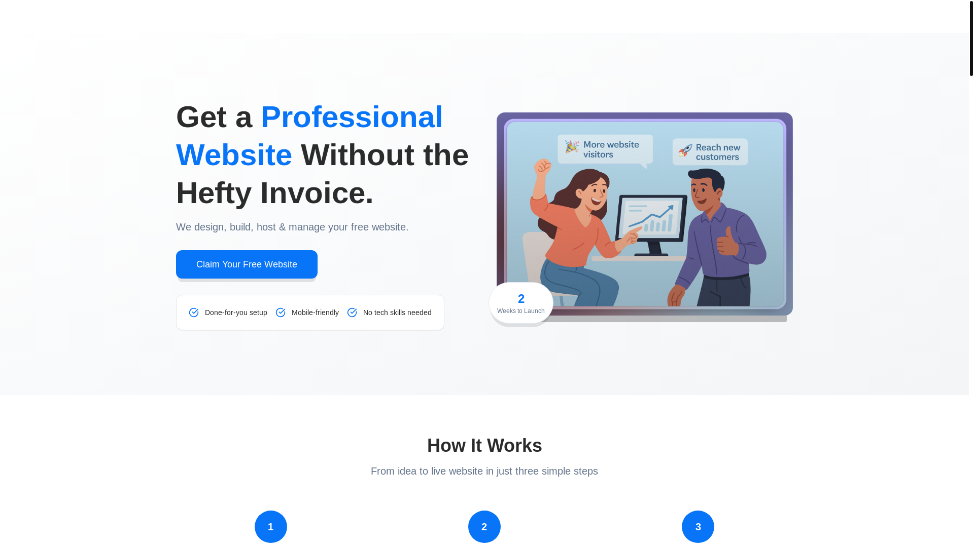 website screenshot of https://free-site-smart-biz.pages.dev/