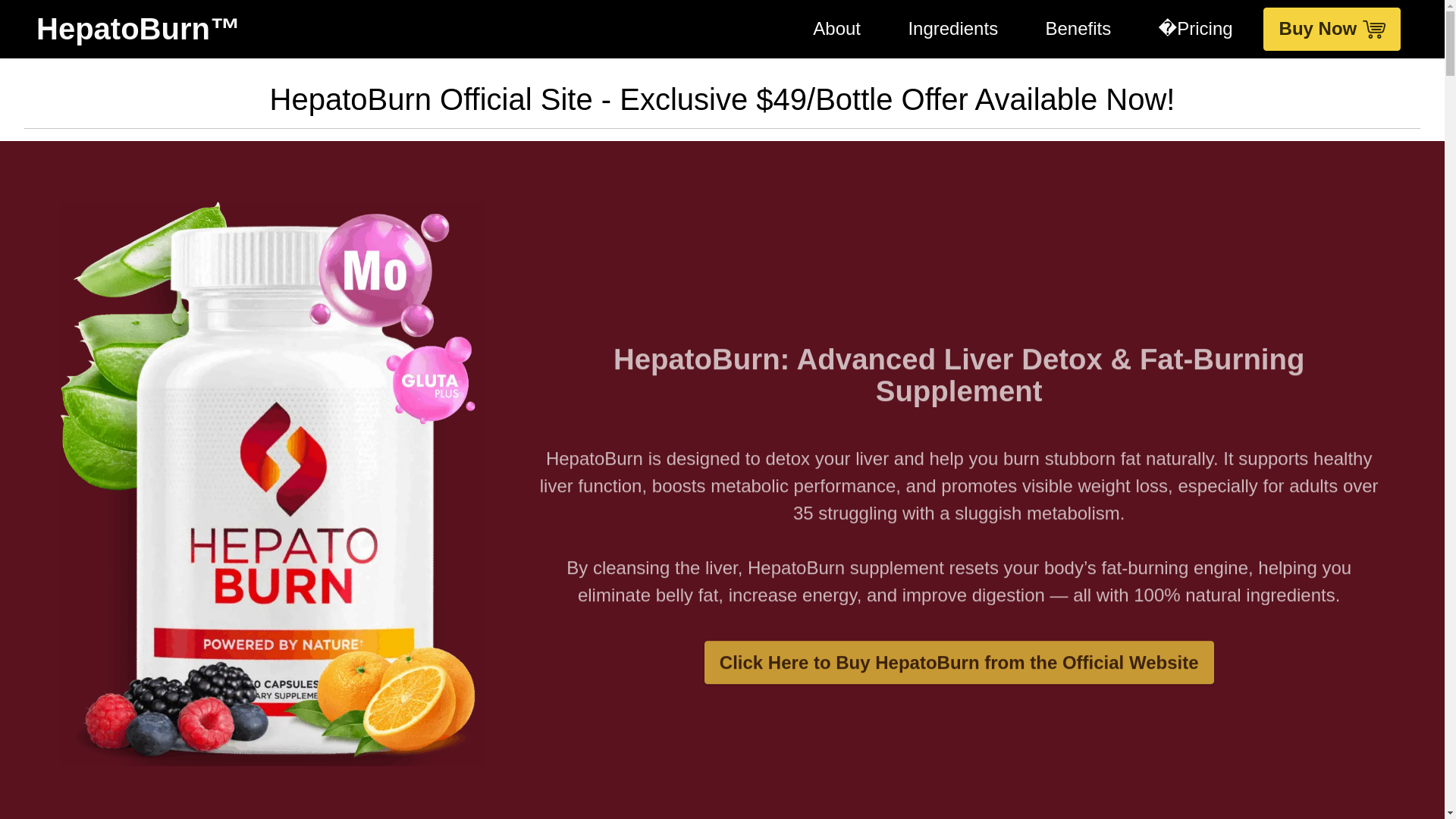 website screenshot of https://hepatoburn-usa.pages.dev/