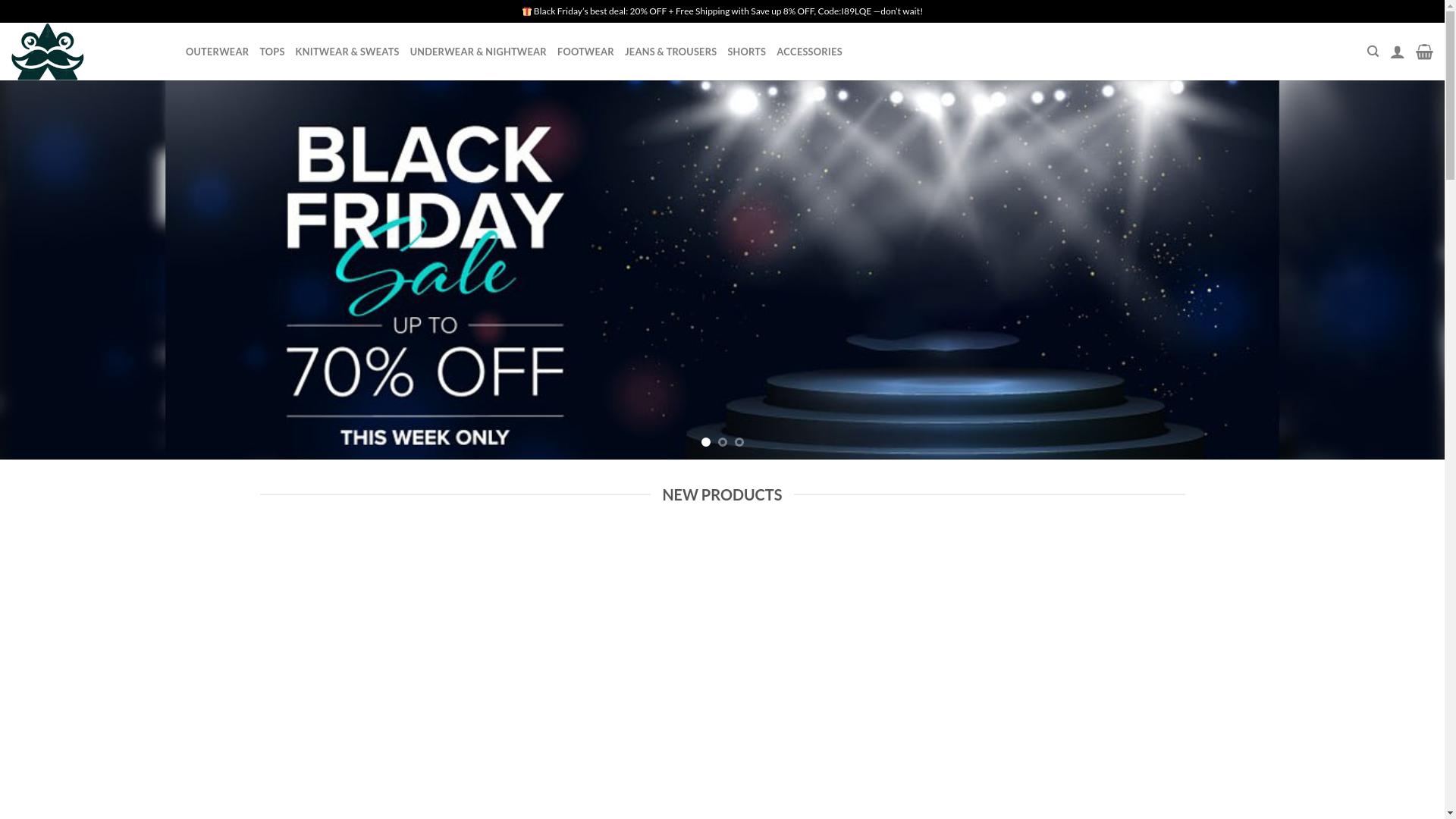 website screenshot of http://menoutfitsales.com/