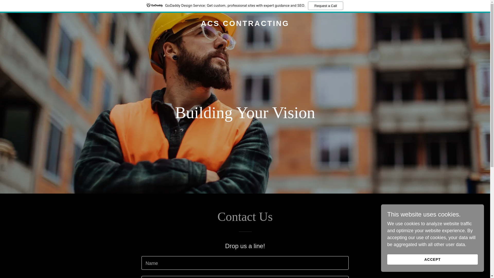 website screenshot of https://acscontractinginc.com/