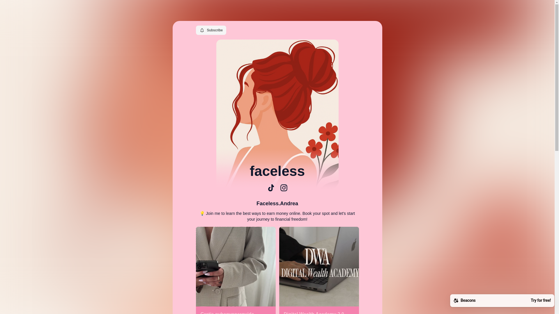 website screenshot of https://atelierbyandrea.com/