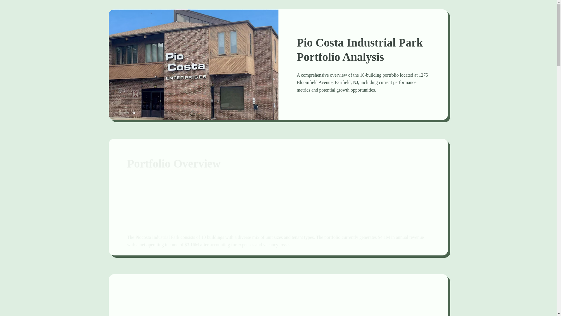 website screenshot of https://piocostaindustrialpark.info/