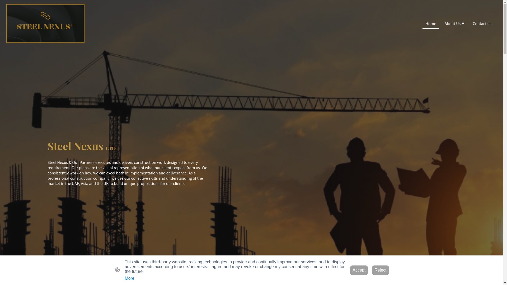 website screenshot of https://steel-nexus.com/
