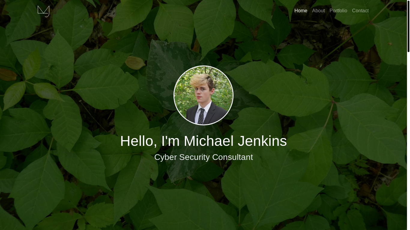 website screenshot of https://jenkinsmichpa-github-io.pages.dev/