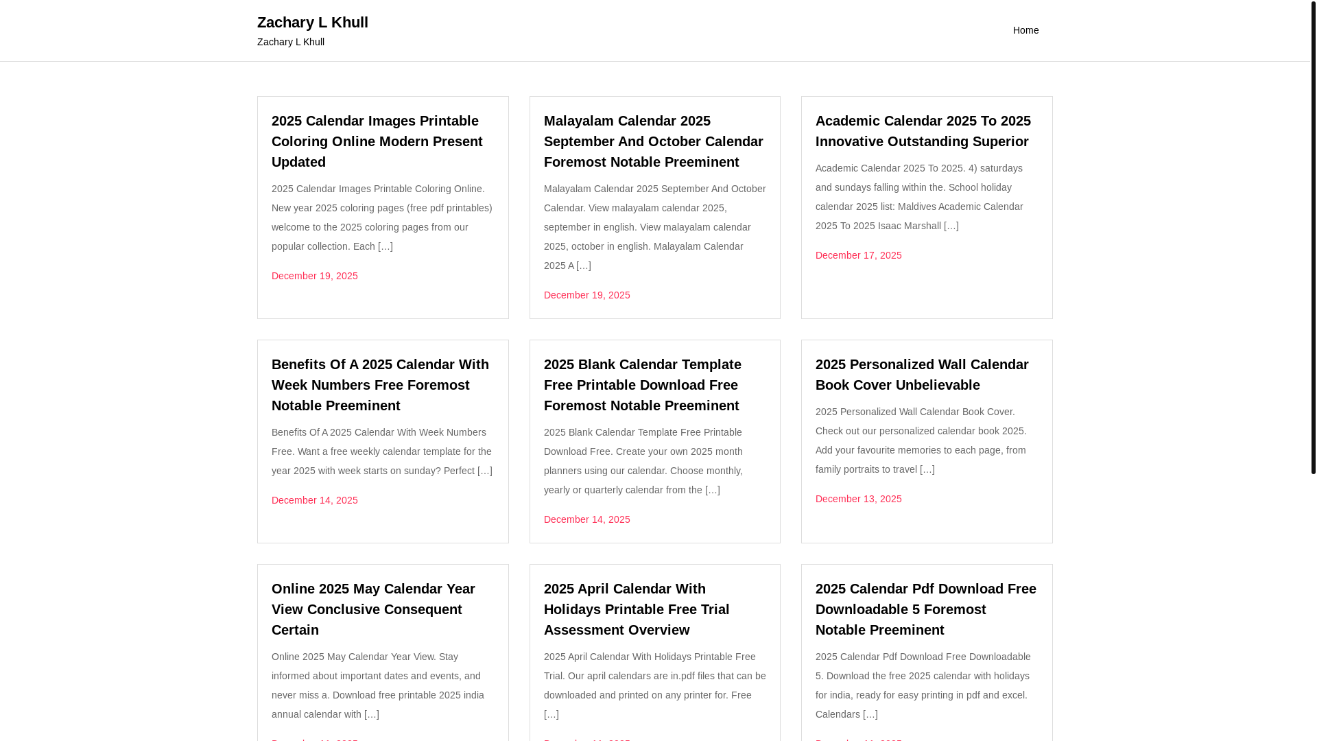 website screenshot of https://zacharylkhull.pages.dev/