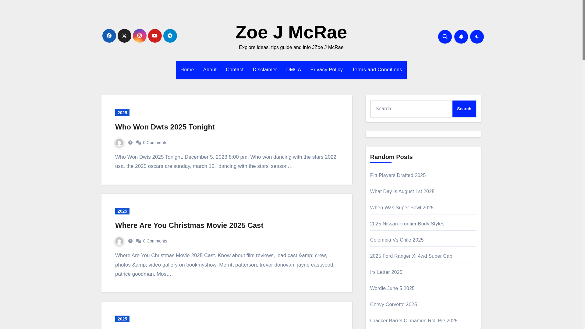 website screenshot of https://zoejmcrae.pages.dev/