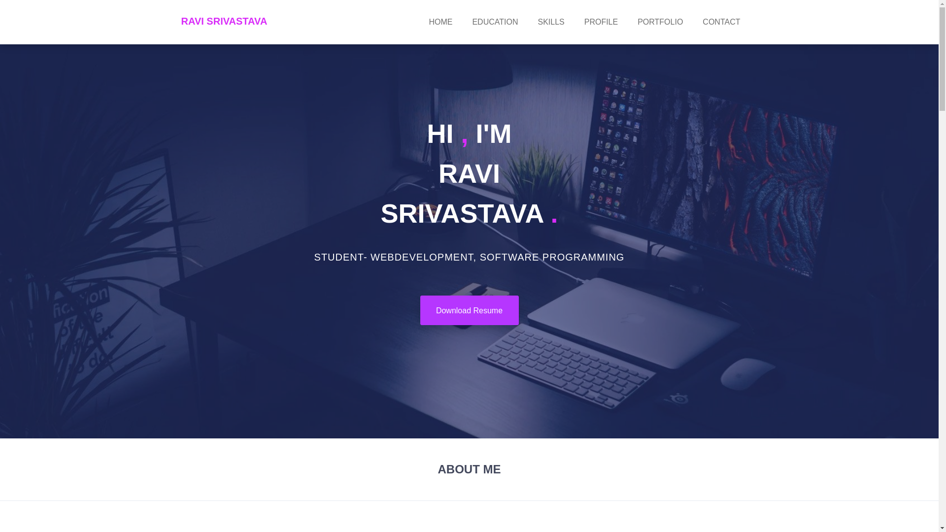 website screenshot of https://rsoftinnovations.in/