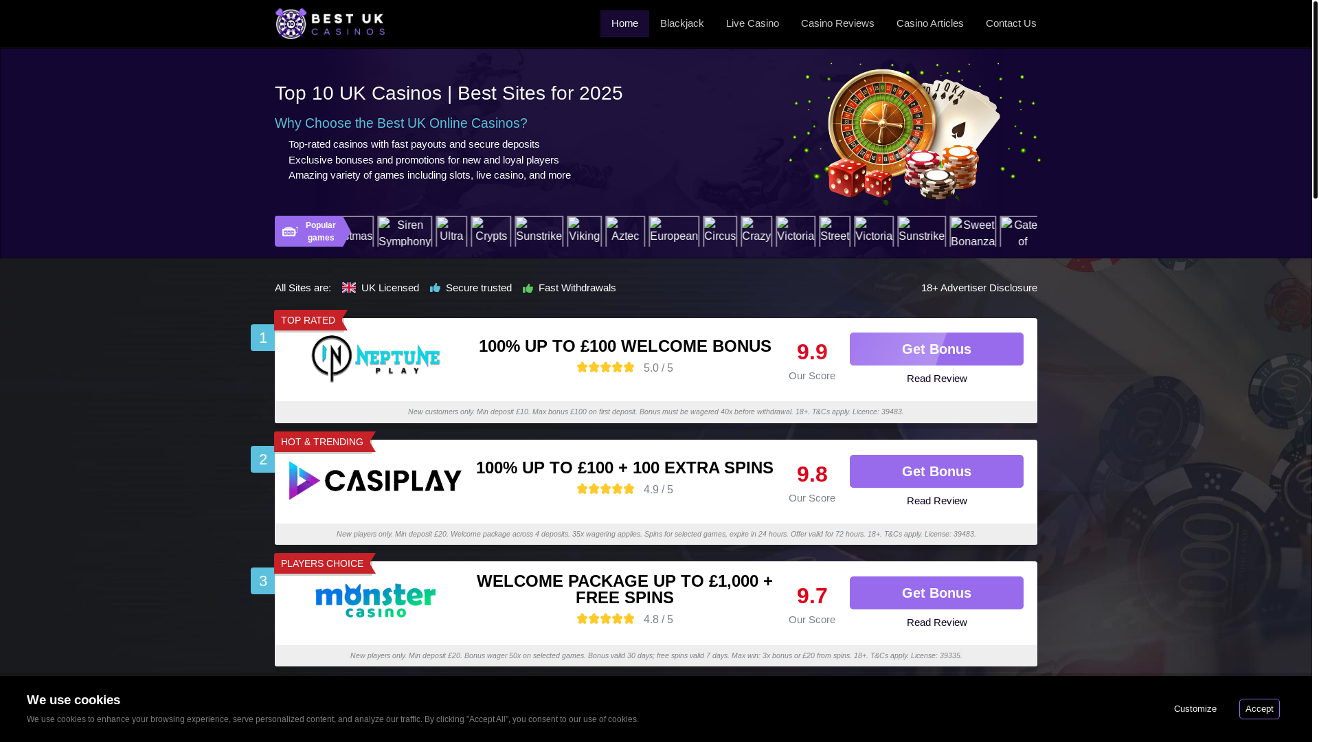 website screenshot of https://top10-ultimateukcasinotop10-com.pages.dev/