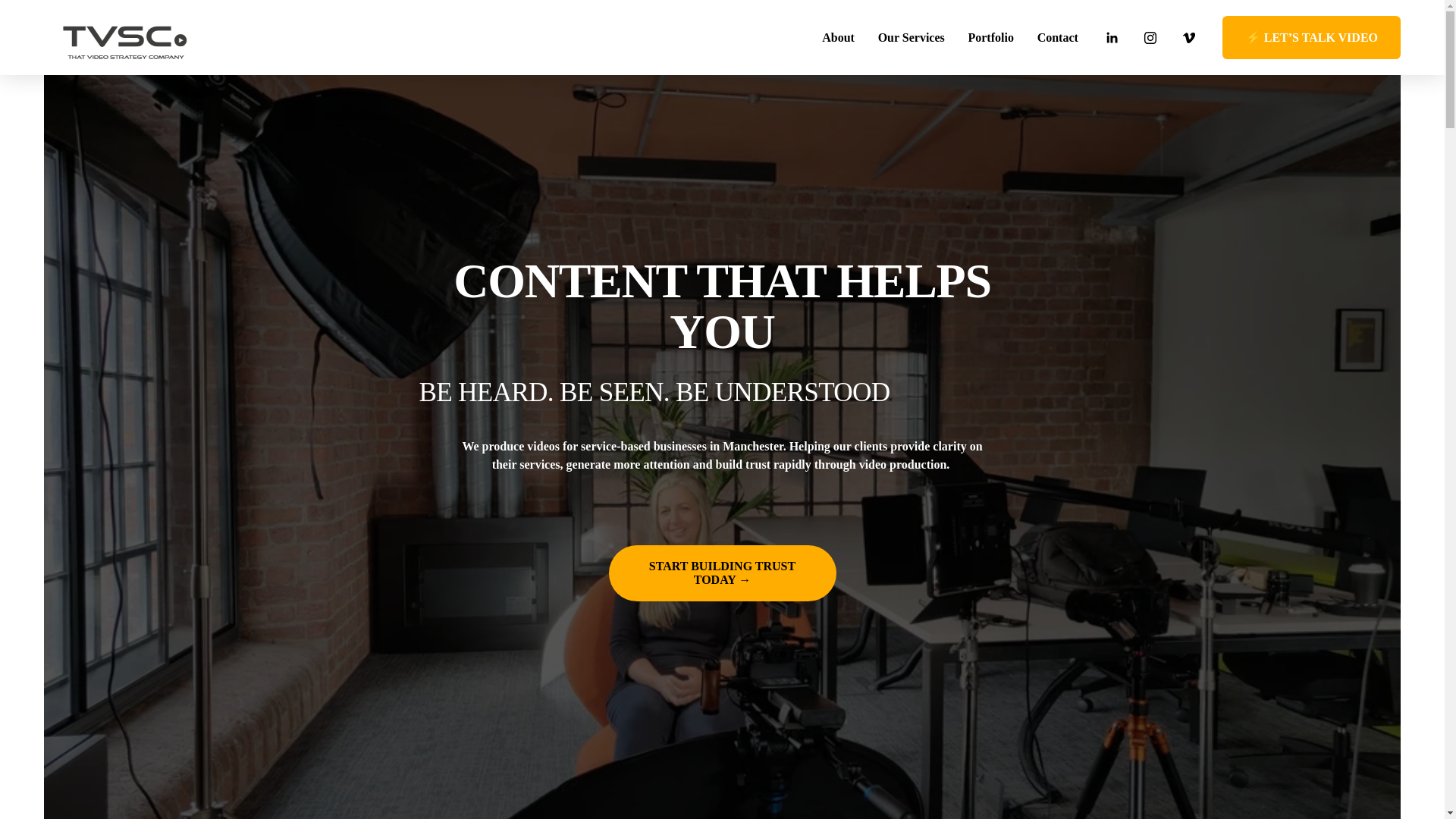 website screenshot of https://tryvideostrategy.com/